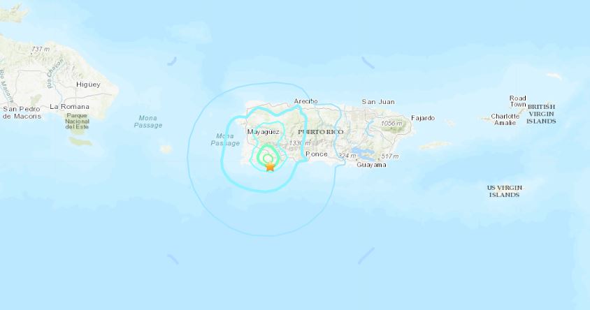 terremoto porto rico