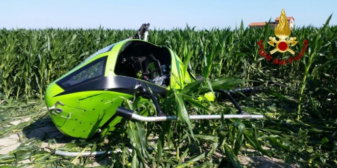 ultraleggero incidente