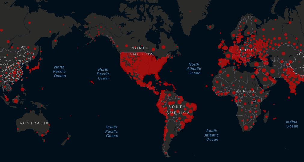coronavirus mondo