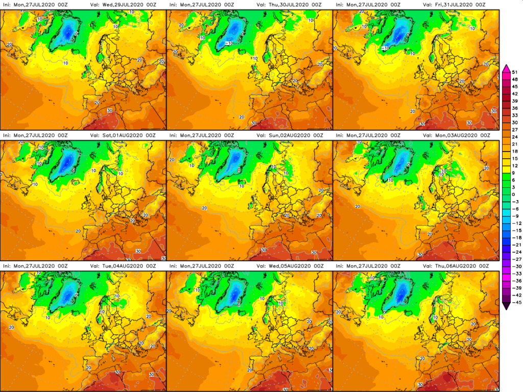previsioni meteo aeronautica militare temperature