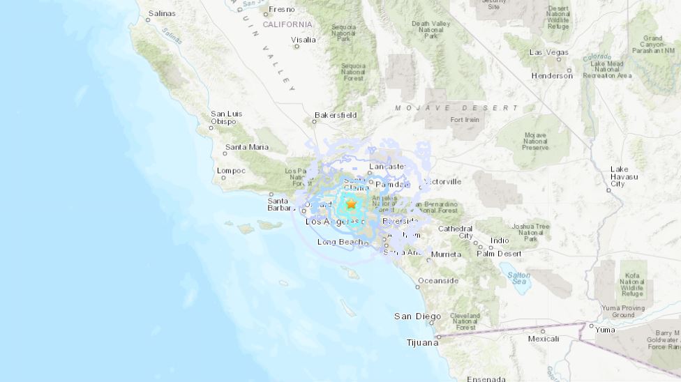 terremoto california los angeles