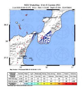 terremoto cardeto reggio calabria