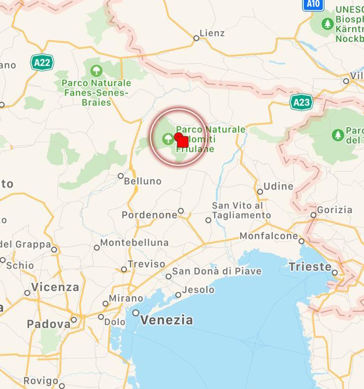 terremoto friuli venezia giulia
