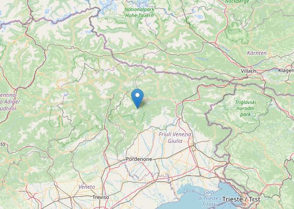 terremoto friuli venezia giulia oggi