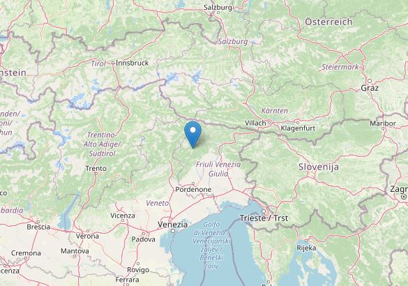 terremoto friuli venezia giulia oggi