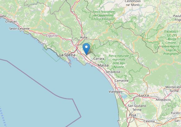 terremoto liguria oggi