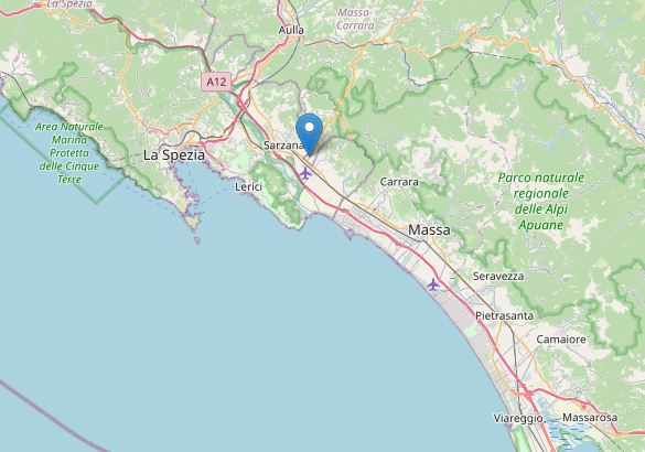terremoto liguria