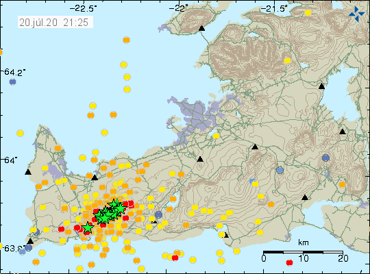 terremoto vulcano islanda