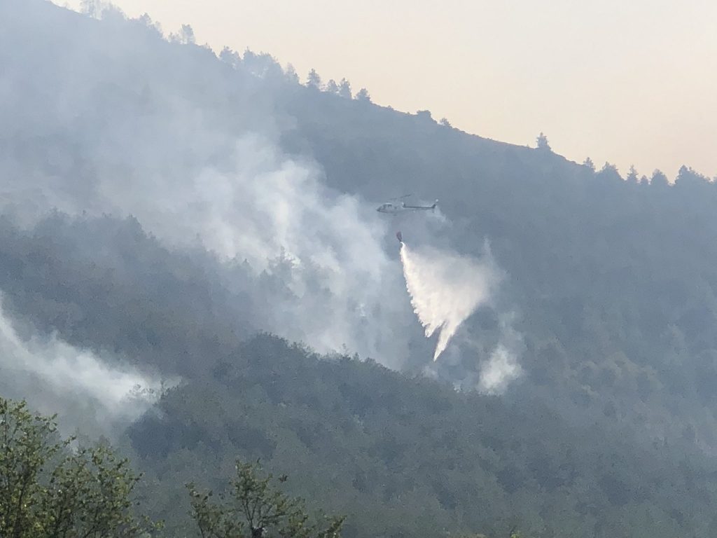 incendi l'aquila
