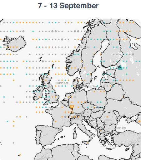 Previsioni Meteo Autunno precipitazioni