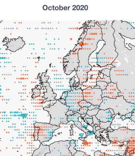 Previsioni Meteo Autunno radiazione solare