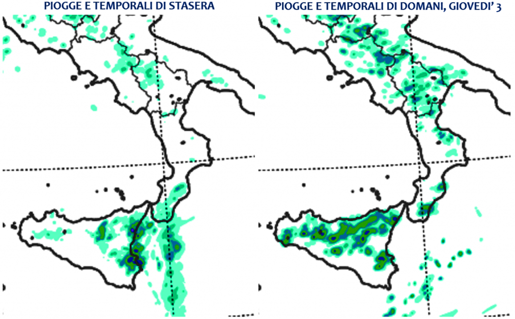 allerta meteo 2 3 settembre sud italia