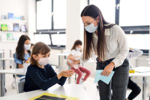 gel igienizzante scuola