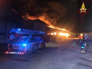 incendio porto ancona