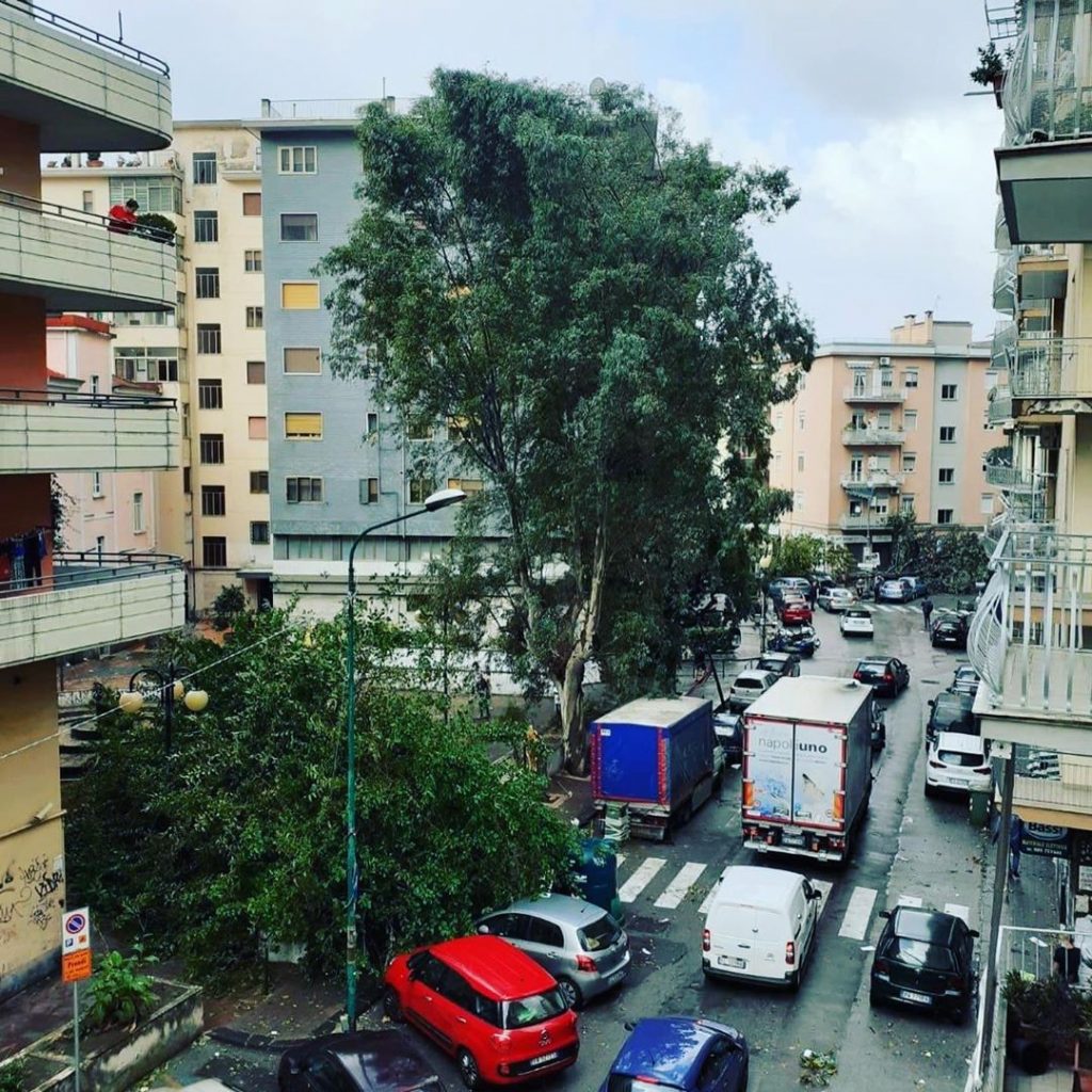 salerno tromba d'aria