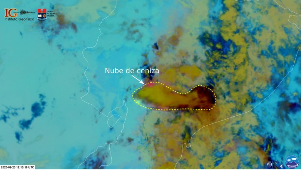 Ecuador vulcano Sangay