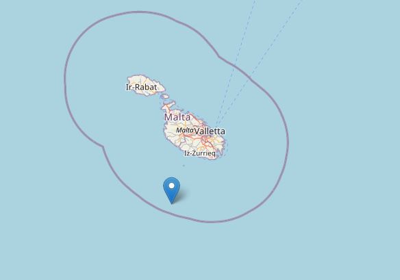 terremoto malta canale di sicilia