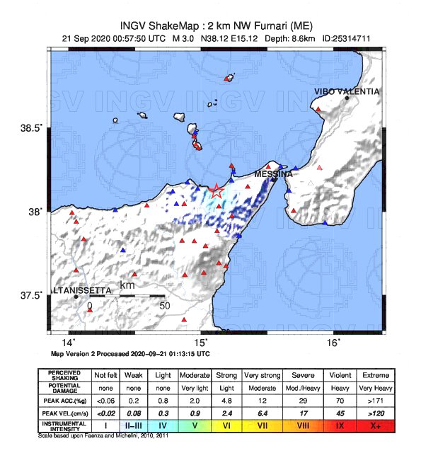 terremoto oggi messina sicilia
