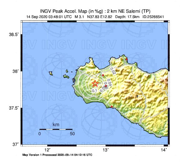 terremoto oggi sicilia