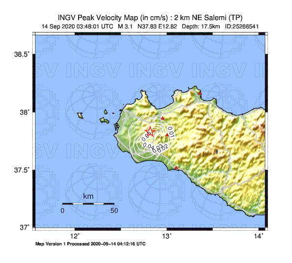 terremoto oggi sicilia