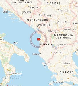 Terremoto Albania