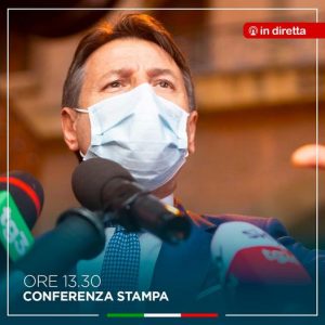 conferenza stampa conte oggi 25 ottobre 2020