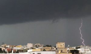 maltempo lecce puglia