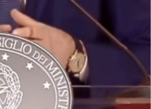 orologio giuseppe conte