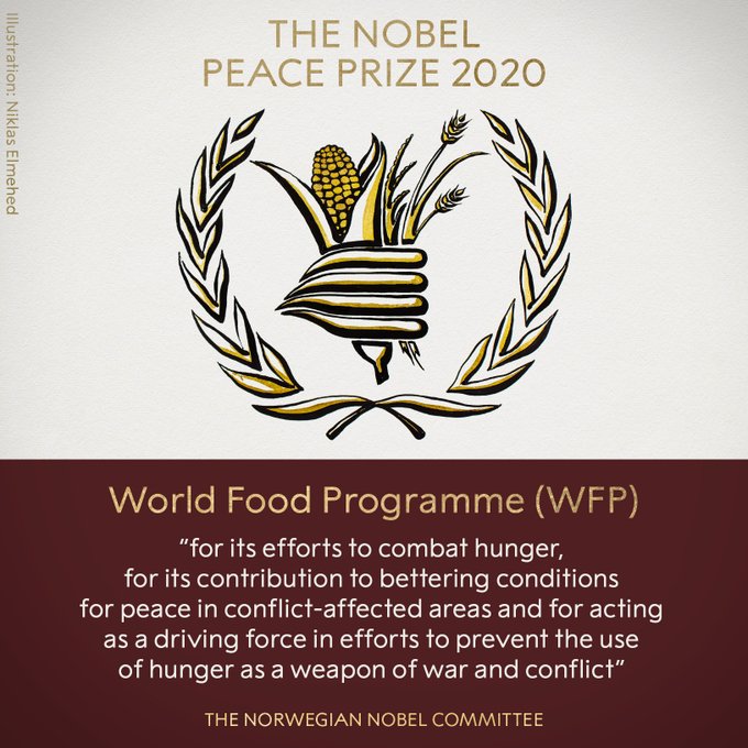premio nobel pace 2020