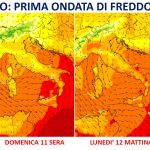 Allerta Meteo, ciclone Artico sull’Italia nel weekend: forte maltempo con freddo intenso, arriva la prima NEVE