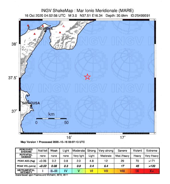terremoto ionio calabria sicilia