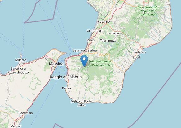 terremoto reggio calabria oggi