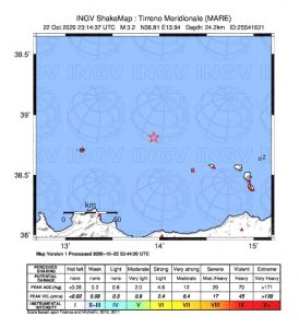 terremoto tirreno