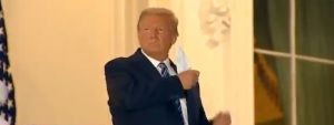 trump mascherina