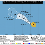 Meteo, l’Uragano Marie è un mostro di categoria 4 con venti fino a 209km/h: è il 3° uragano maggiore della stagione nel Pacifico orientale [MAPPE]
