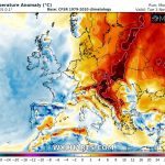Meteo Europa, freddo improvviso in Regno Unito e Francia dopo i +28°C di ieri: da stasera neve in collina e gelo [MAPPE]
