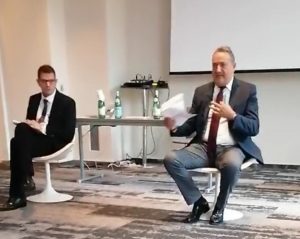 Riccardo Cultraro e Claudio Brachino