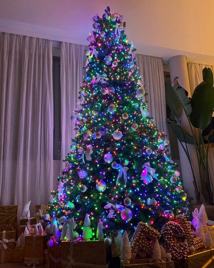albero di natale chiara ferragni