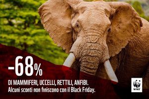 animali wwf black friday