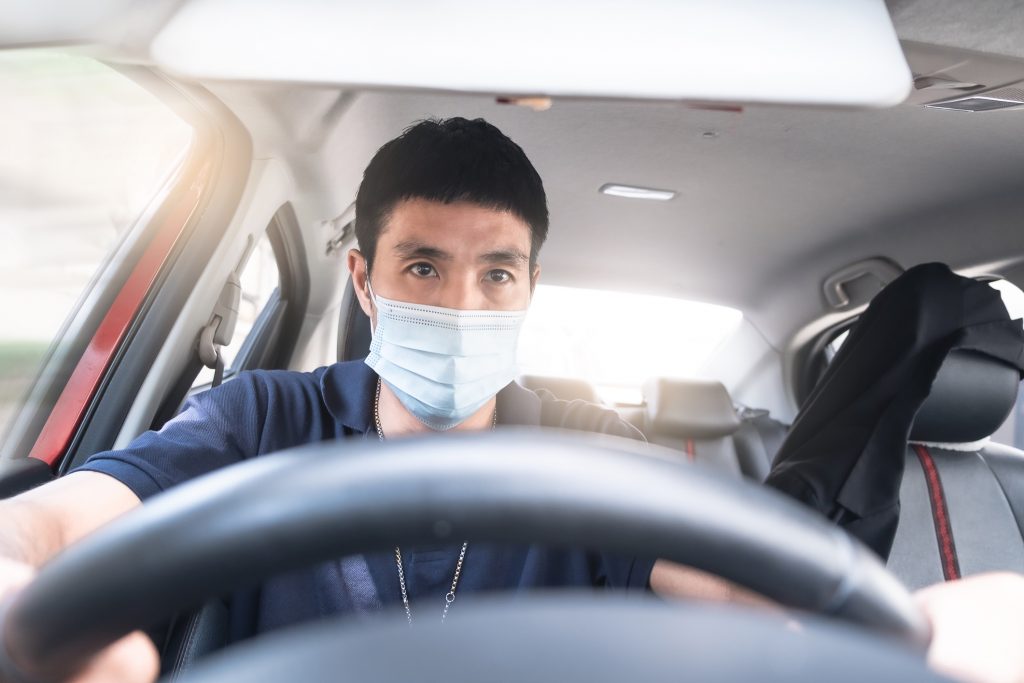 incidente auto coronavirus
