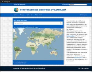 ingv portale dati aperti