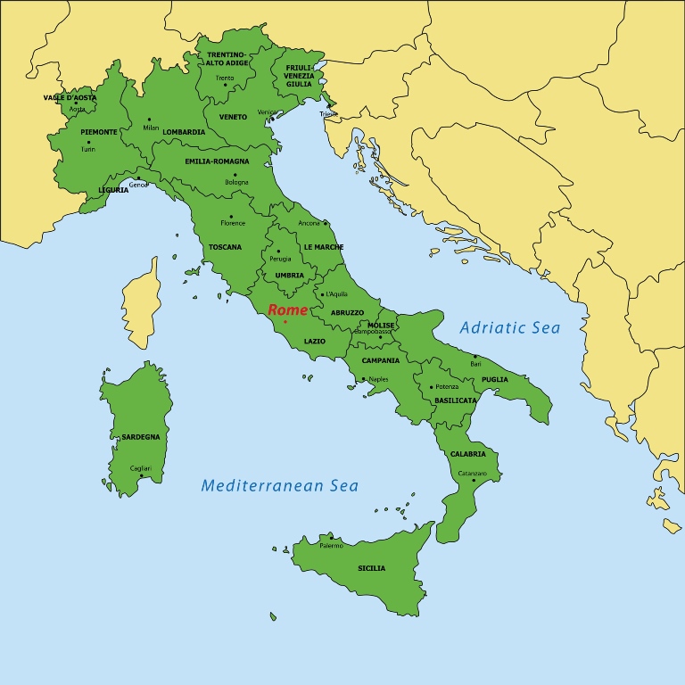 italia regioni