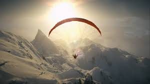 parapendio neve