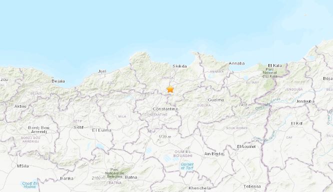 terremoto algeria