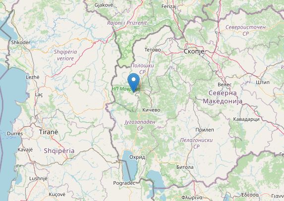 terremoto macedonia albania