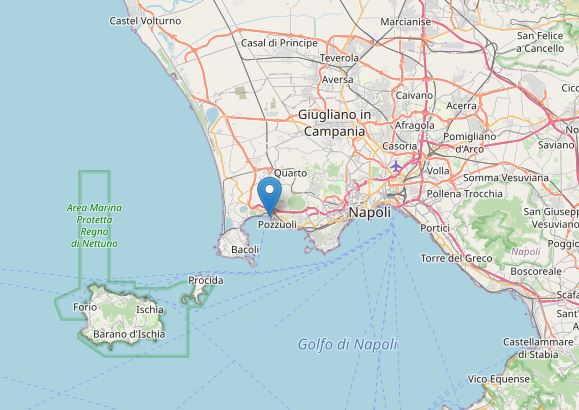 terremoto napoli pozzuoli campania