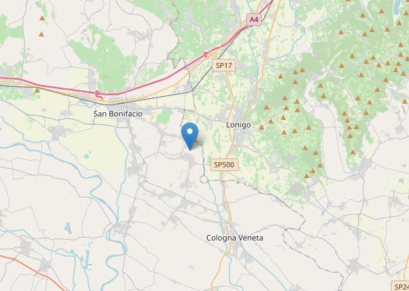 terremoto oggi veneto verona