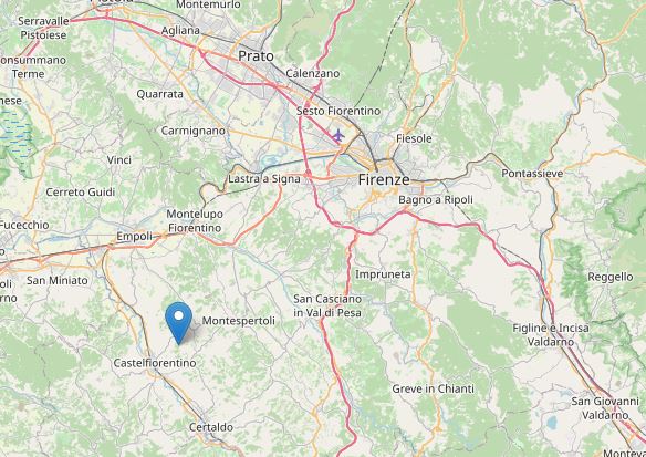 terremoto toscana firenze