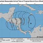 Uragano Iota in arrivo in Honduras, già devastato da “Eta”: potrebbe raggiungere la categoria 3 [MAPPE]