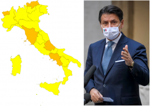 coronavirus cambio colore regioni zona gialla 13 dicembre
